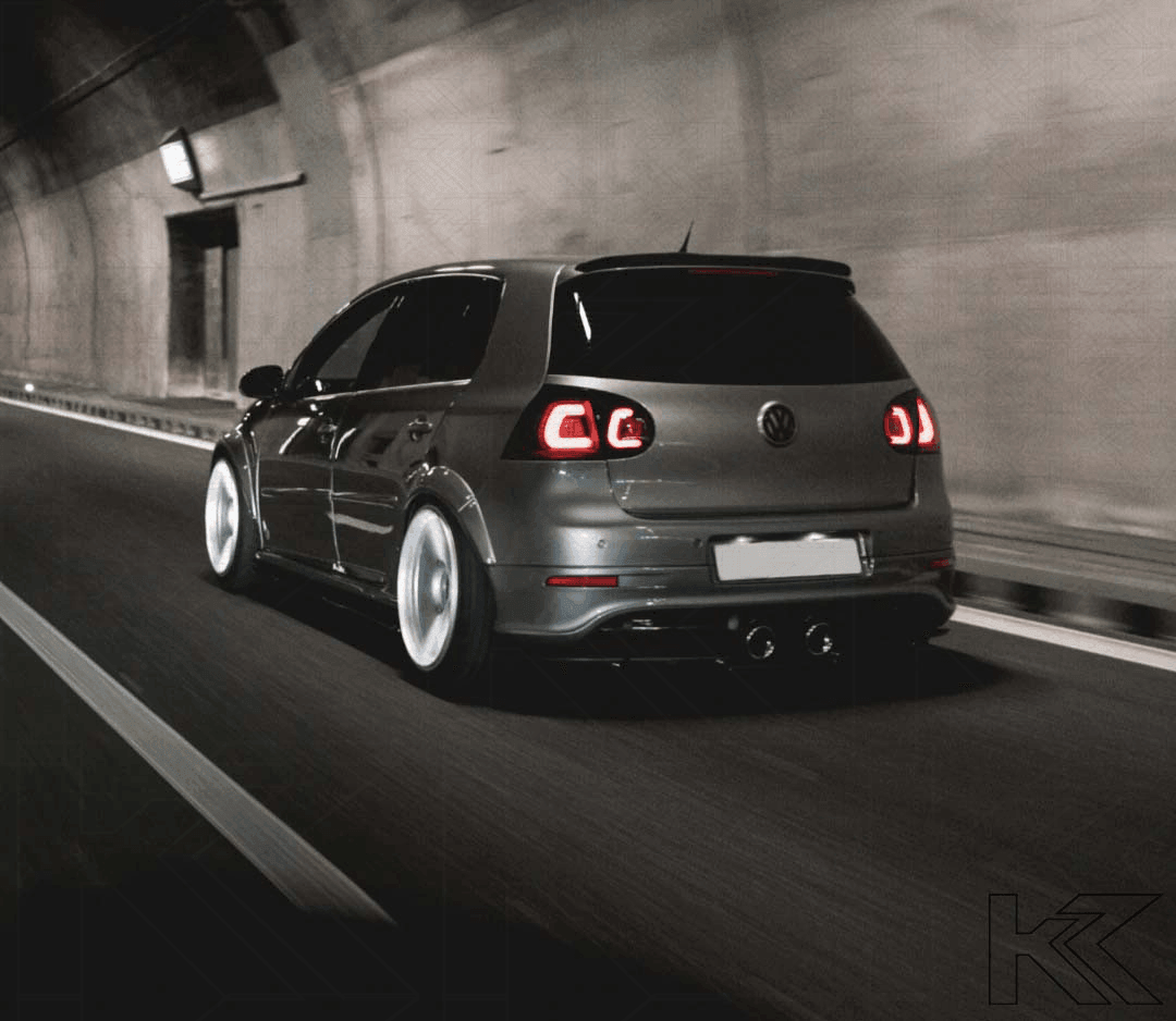 VW Golf 5 Mk5 Black LED Tail Lights (2003-2008)