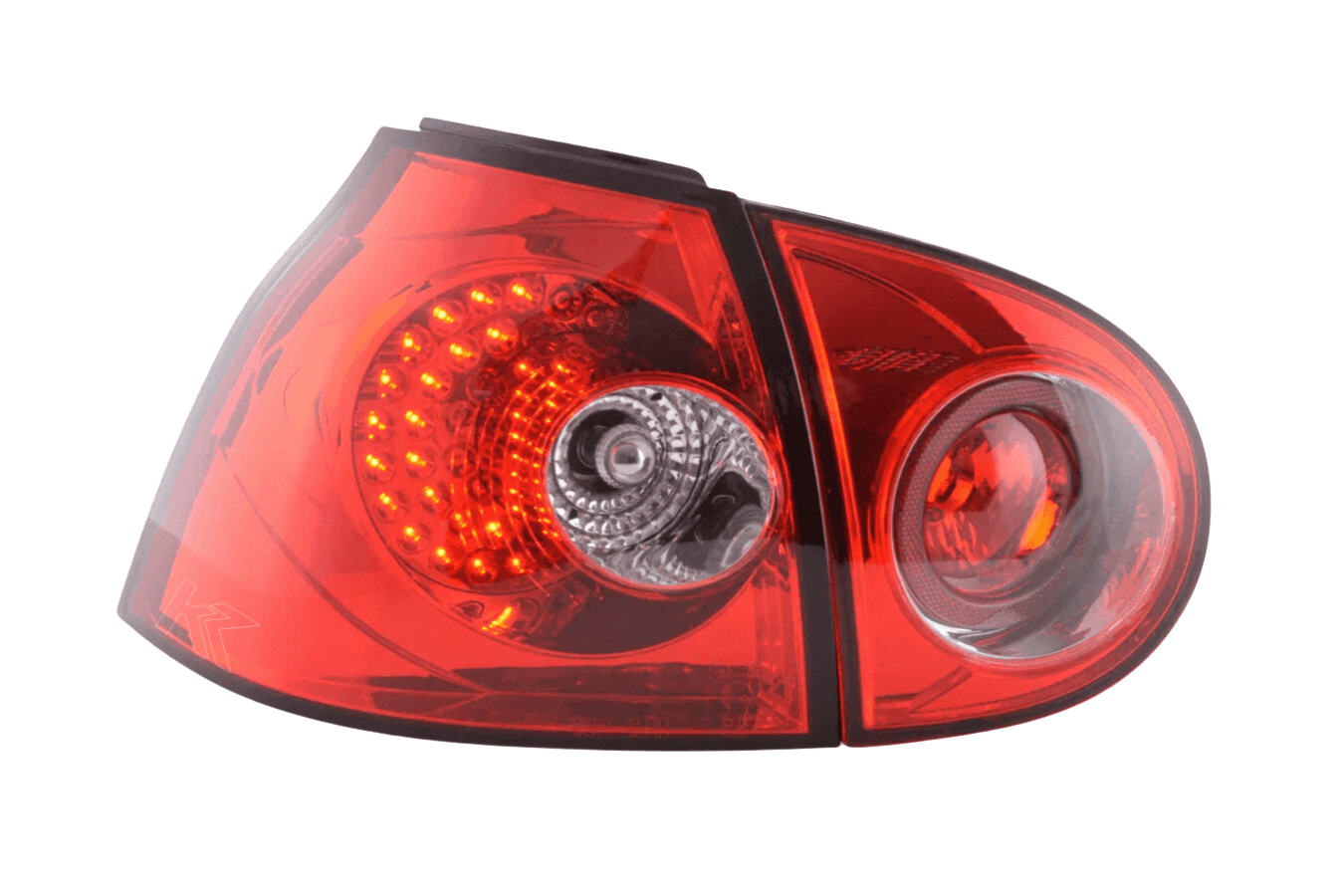 VW Golf 5 Mk5 OEM Style Red Tail Lights (2003-2008)
