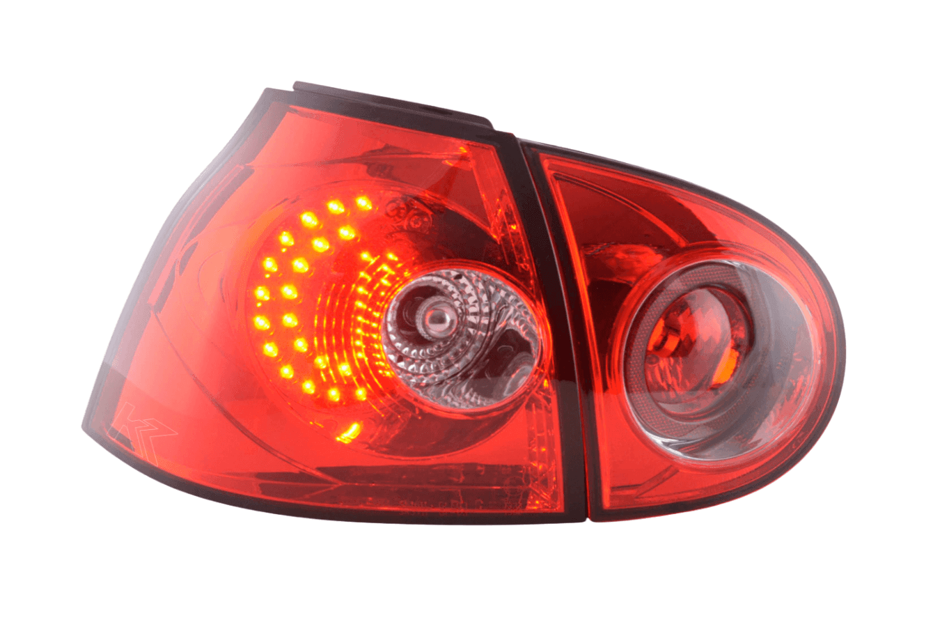 VW Golf 5 Mk5 OEM Style Red Tail Lights (2003-2008)