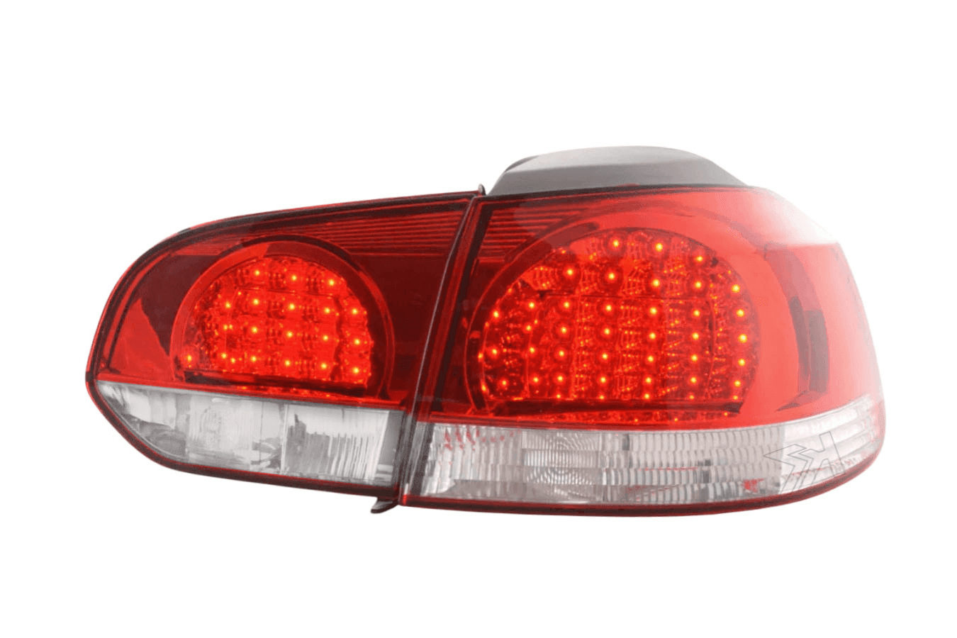 VW Golf 6 MK6 GTI Red LED Tail Lights (2008-2014)