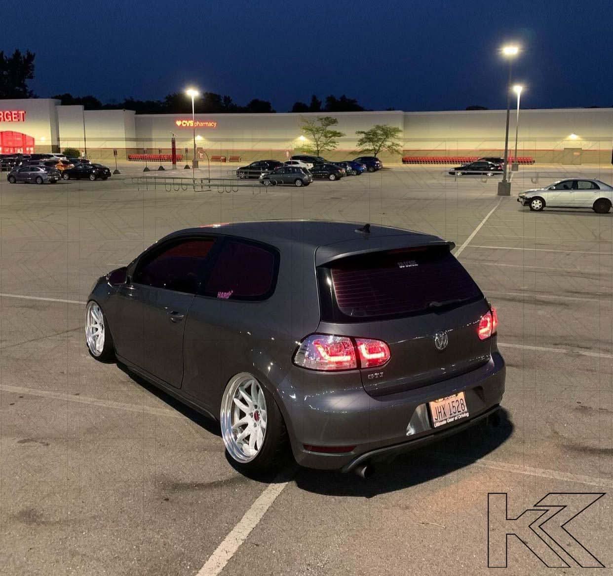 VW Golf Mk6 GTI LED Clear Tail Lights V2 (2008-2014)