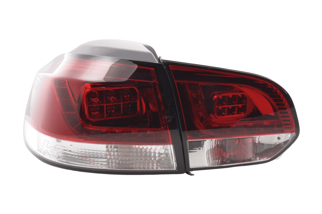 VW Golf Mk6 GTI LED Red Tail Lights V2 (2008-2014)