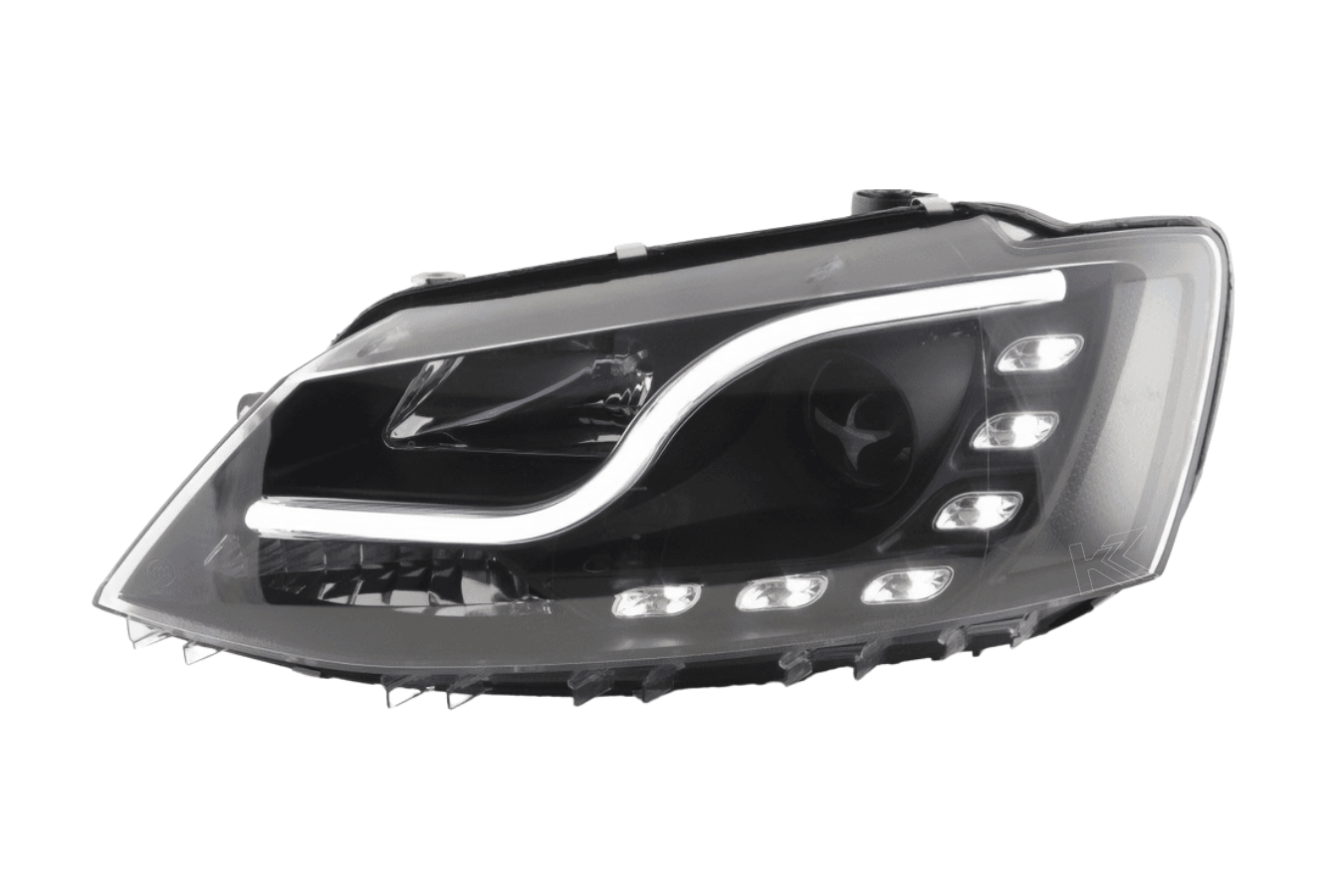 VW Jetta 6 Black JDM Style Headlights (2011-2018)