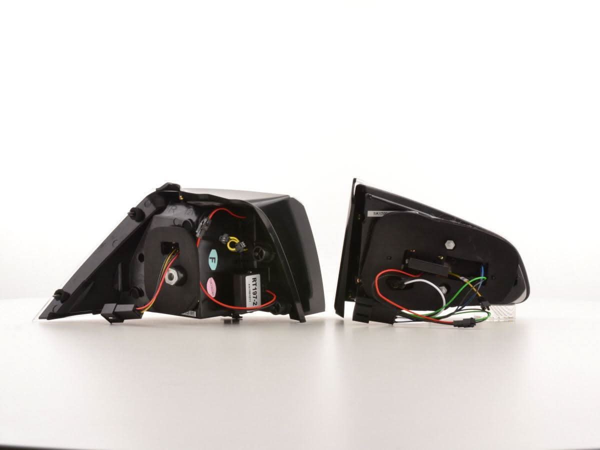 VW MK7 Golf GTI Chrome/Clear LED Tail Lights (2012 - 2017)