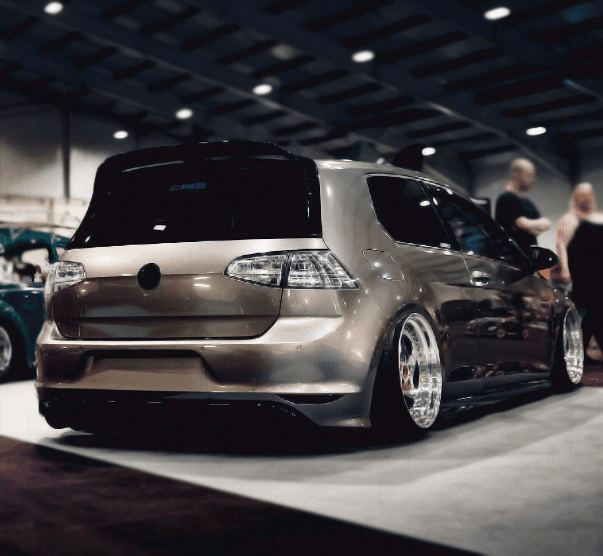 VW MK7 Golf GTI Chrome/Clear LED Tail Lights (2012 - 2017)