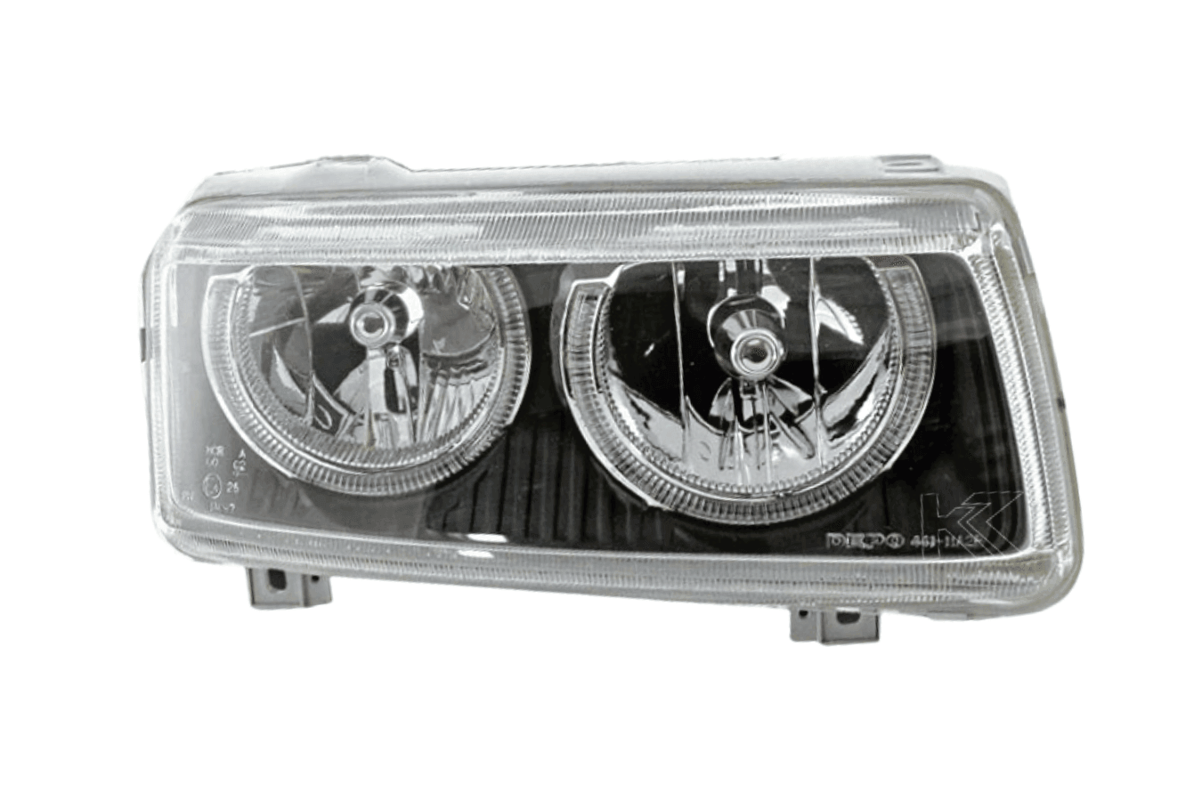 VW Passat B3 type 35i Black Angel Eyes Headlights (1993-1996)