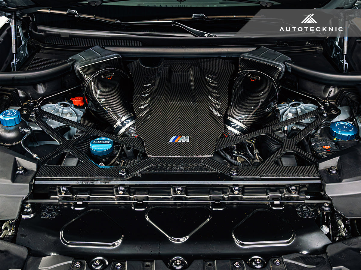 AutoTecknic Dry Carbon Strut Brace - BMW F95 X5M / F96 X6M / G09 XM