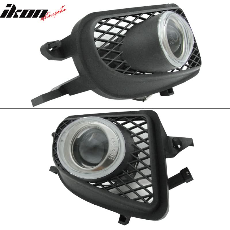 Fits 94-00 Mercedes W202 C Class & C43 AMG Side Fog Lights W/Clear Len